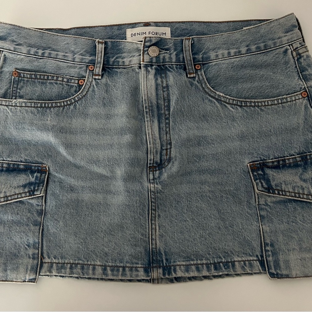 Aritzia Blue Denim Skirt- size 32